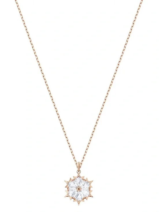 Swarovski Magic necklace, white, pink gold plated - NWT - Picture 1 of 6